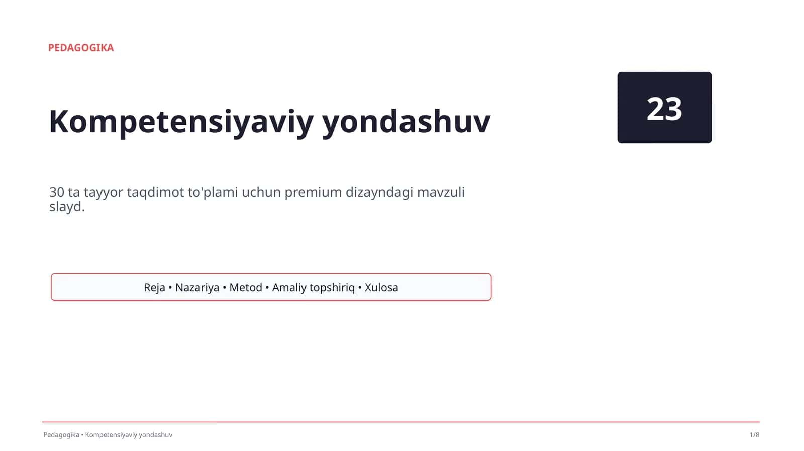 Kompetensiyaviy yondashuv 1