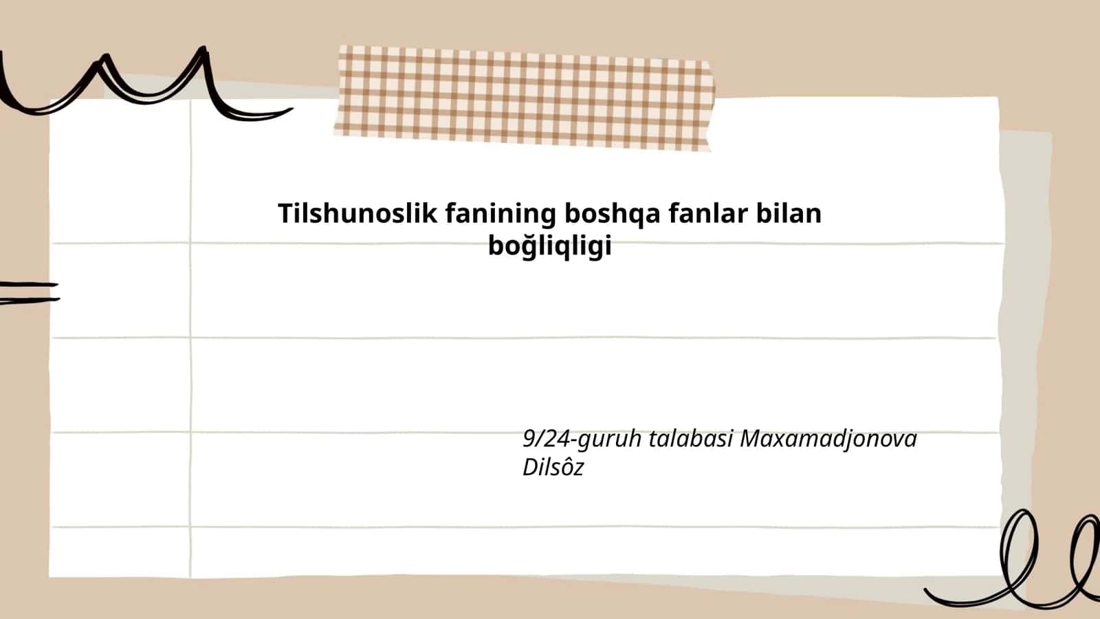 Tilshunoslik va adabiyot 1