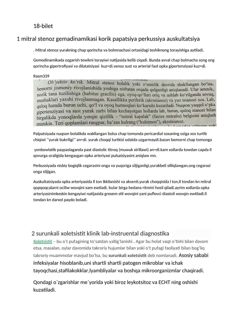 Mitral stenoz gemadinamikasi 1
