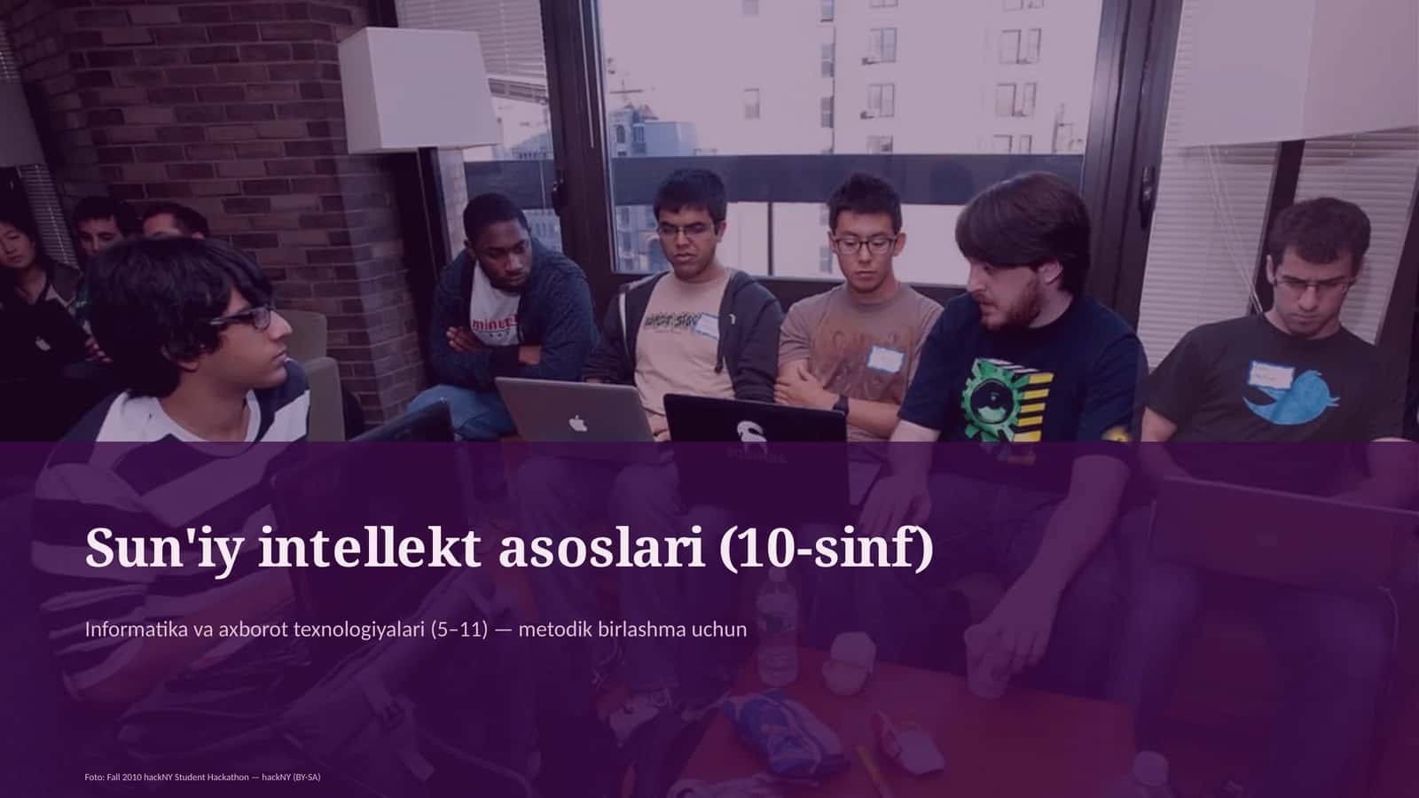 Sun'iy intellekt asoslari (10-sinf) 1