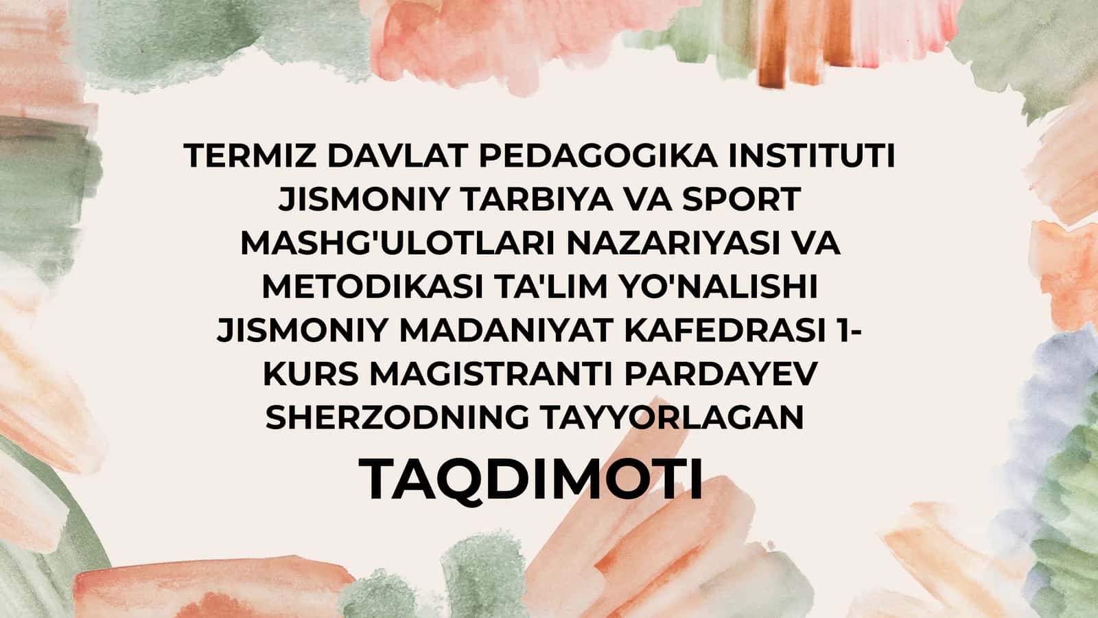 Ilmiy tadqiqot metodologiyasi 1