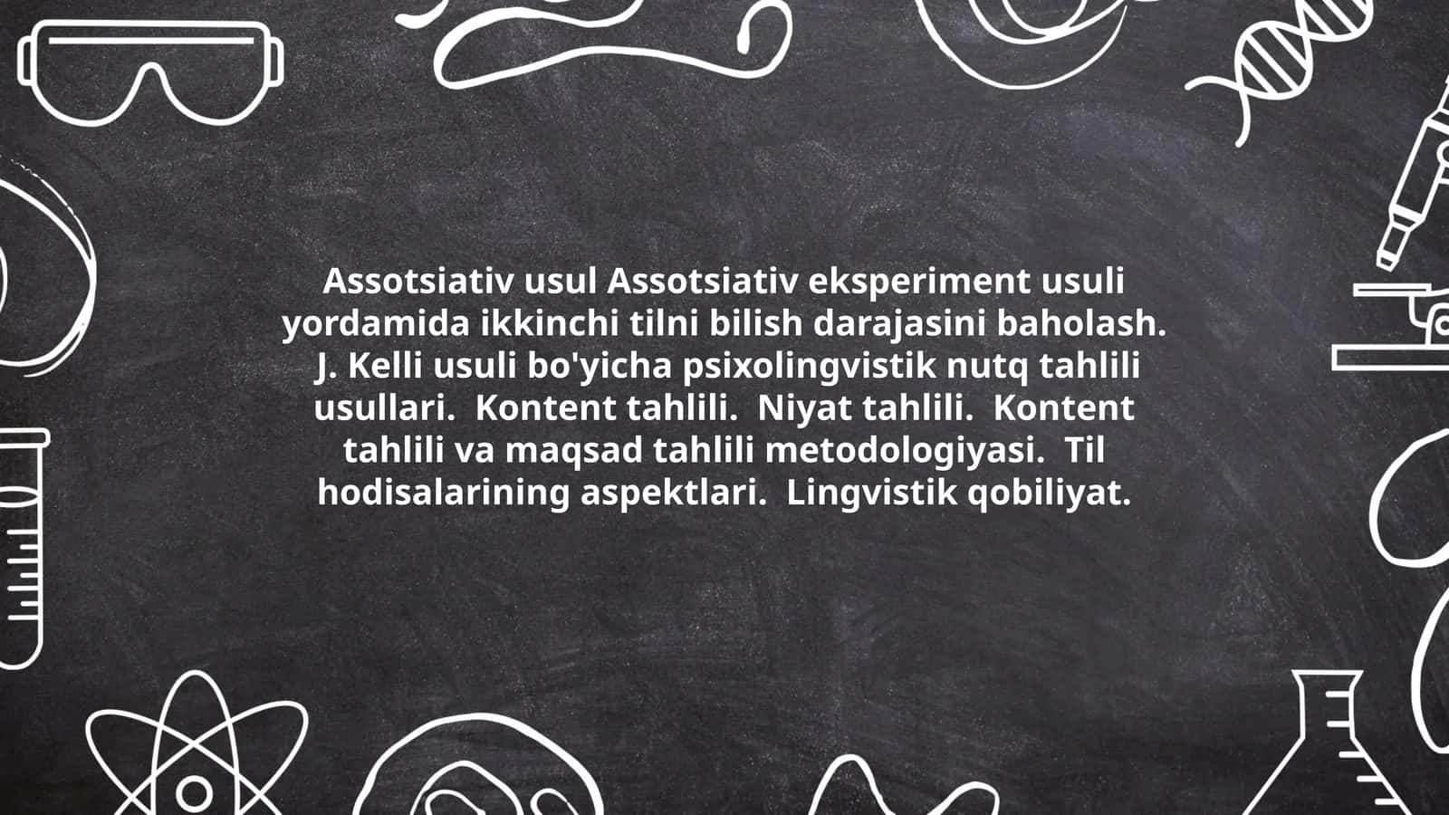 Assotsiativ usul 1