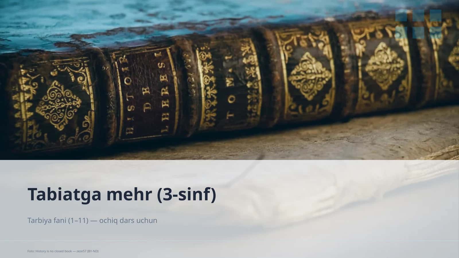 Tabiatga mehr (3-sinf) 1