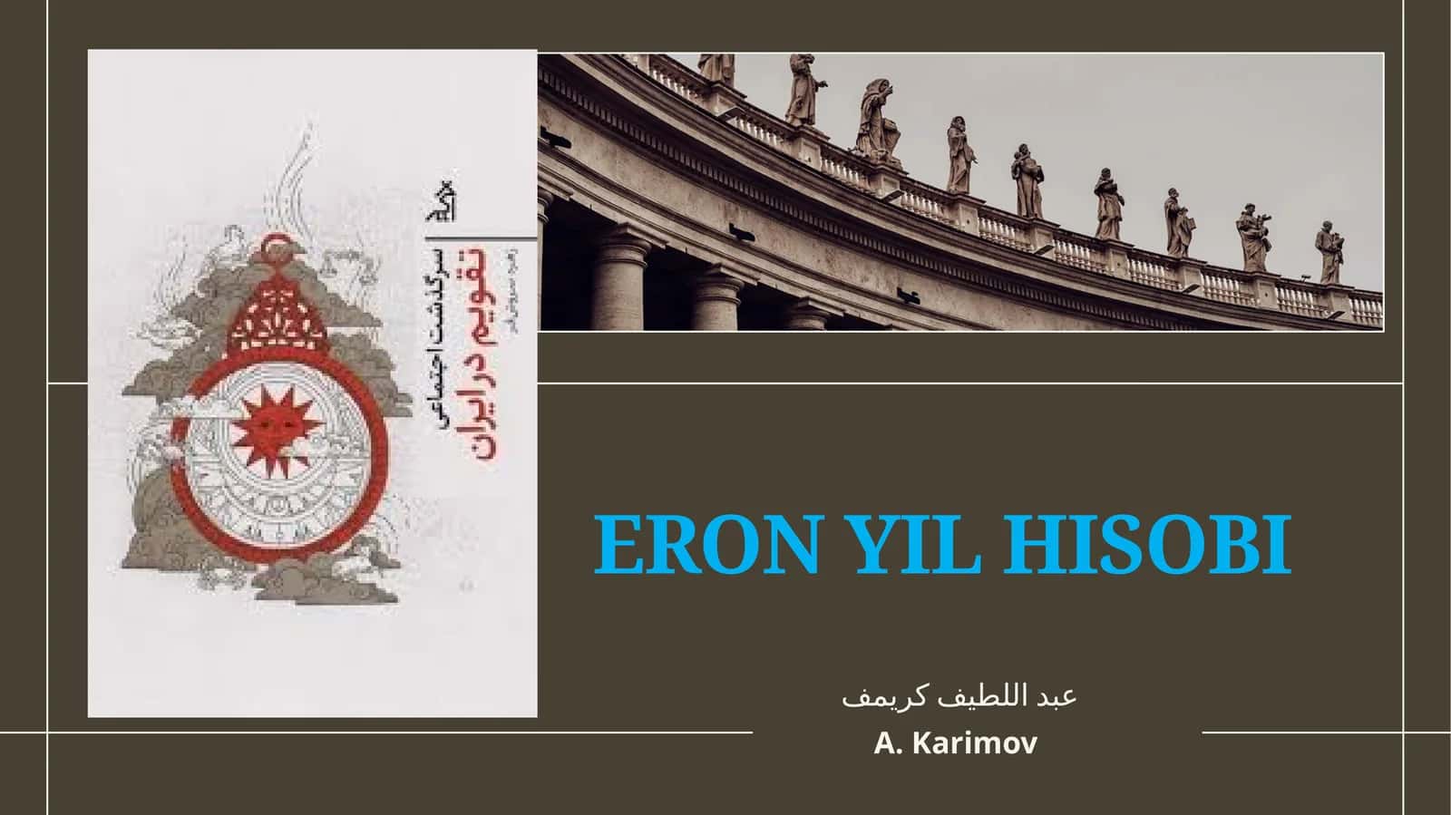ERON YIL HISOBI 1