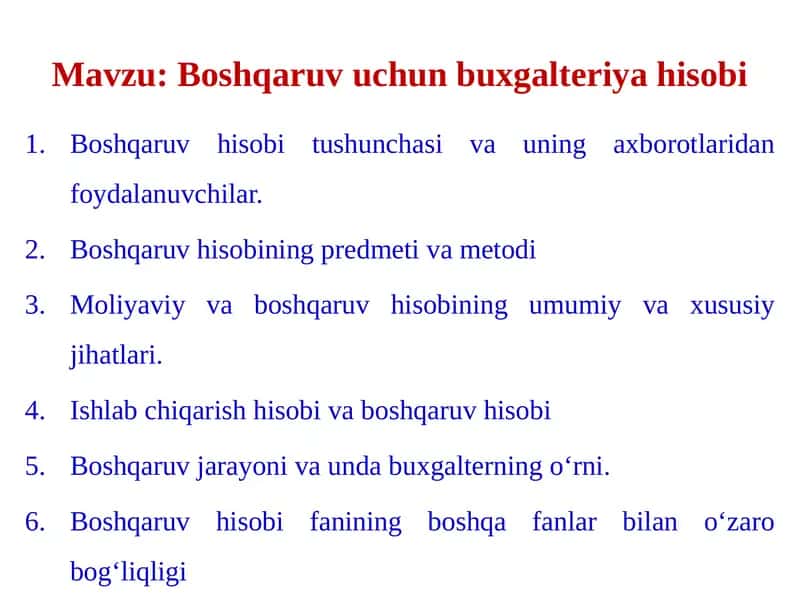 Boshqaruvuchunbuxgalteriyahisobi 1