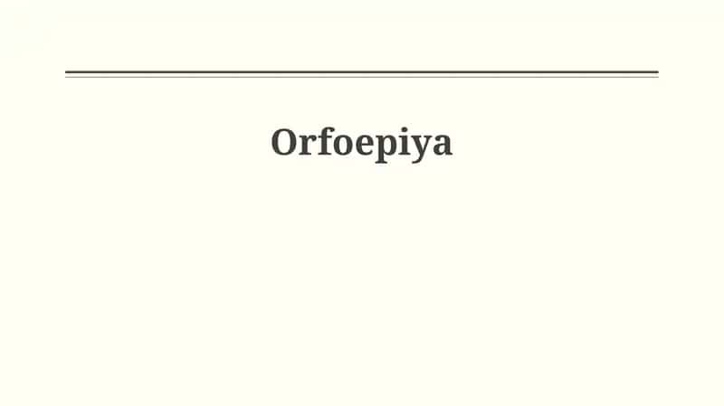 Orfoepiya 1