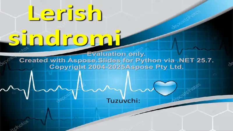 Lerish sindromi 1