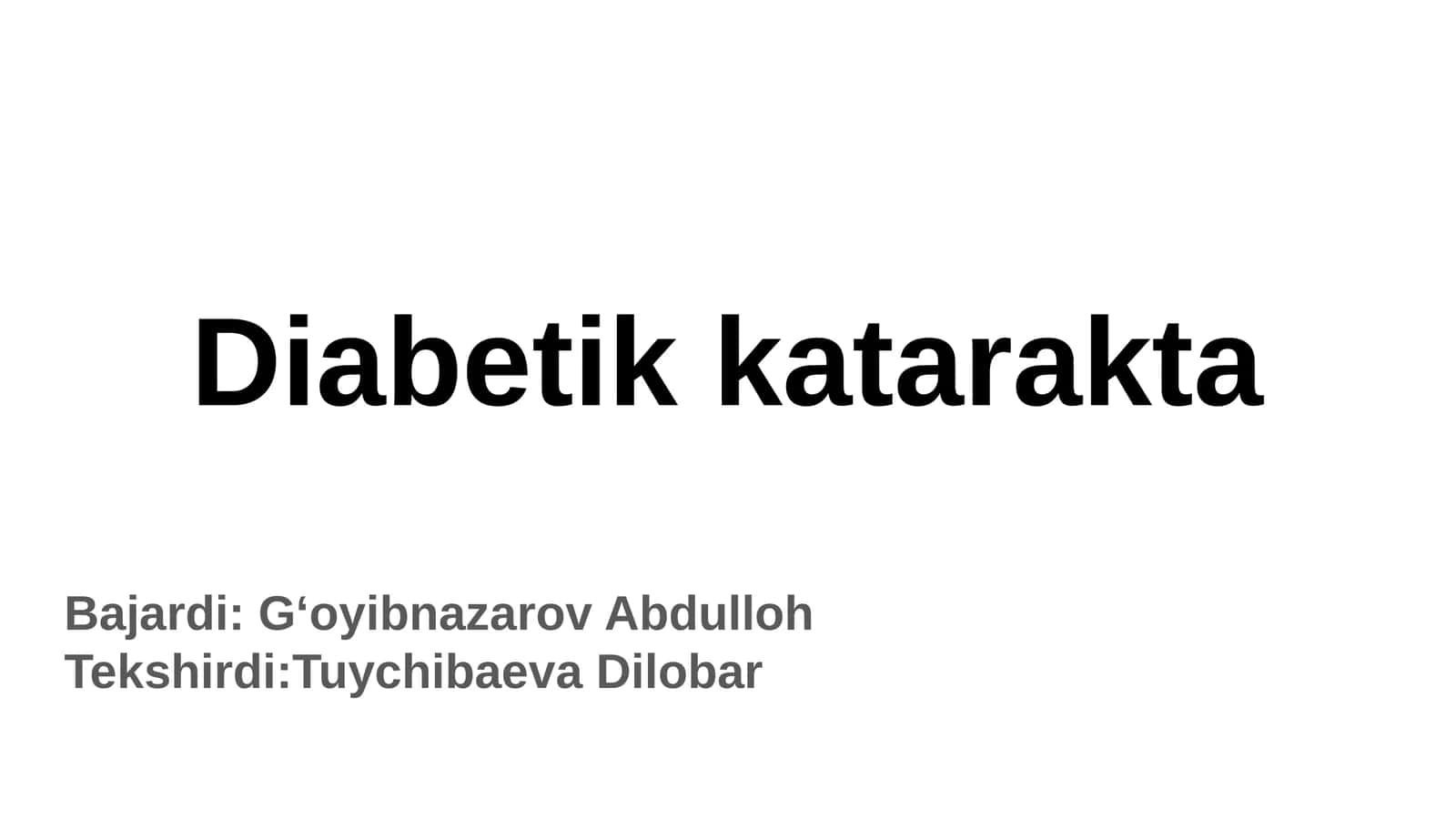 Diabetik katarakta 1