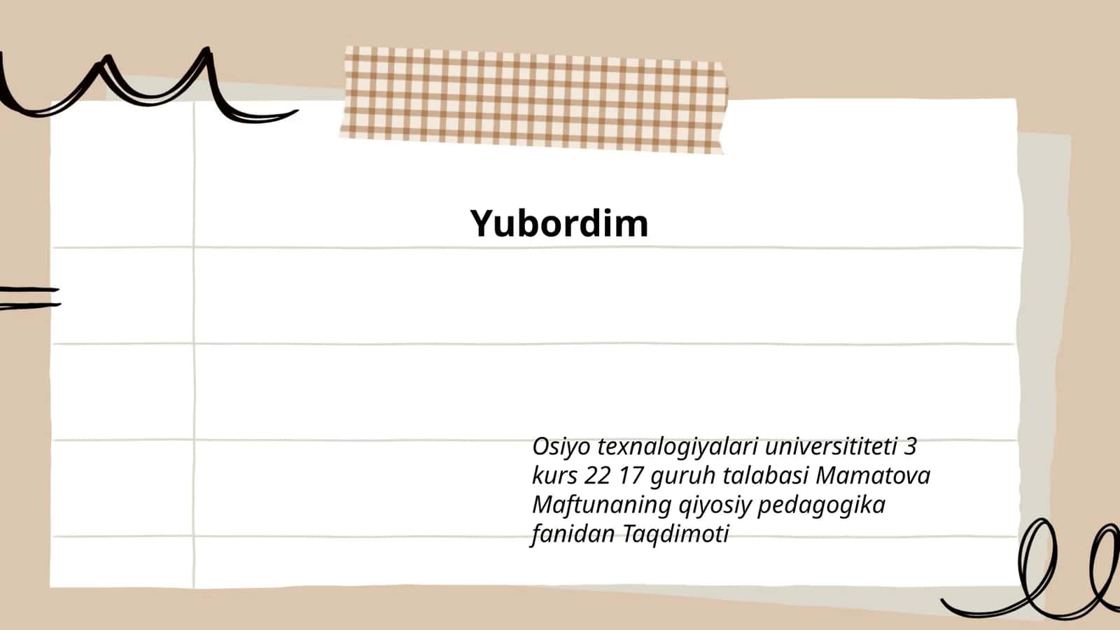 Yubordim - She'riyatda obrazlar 1