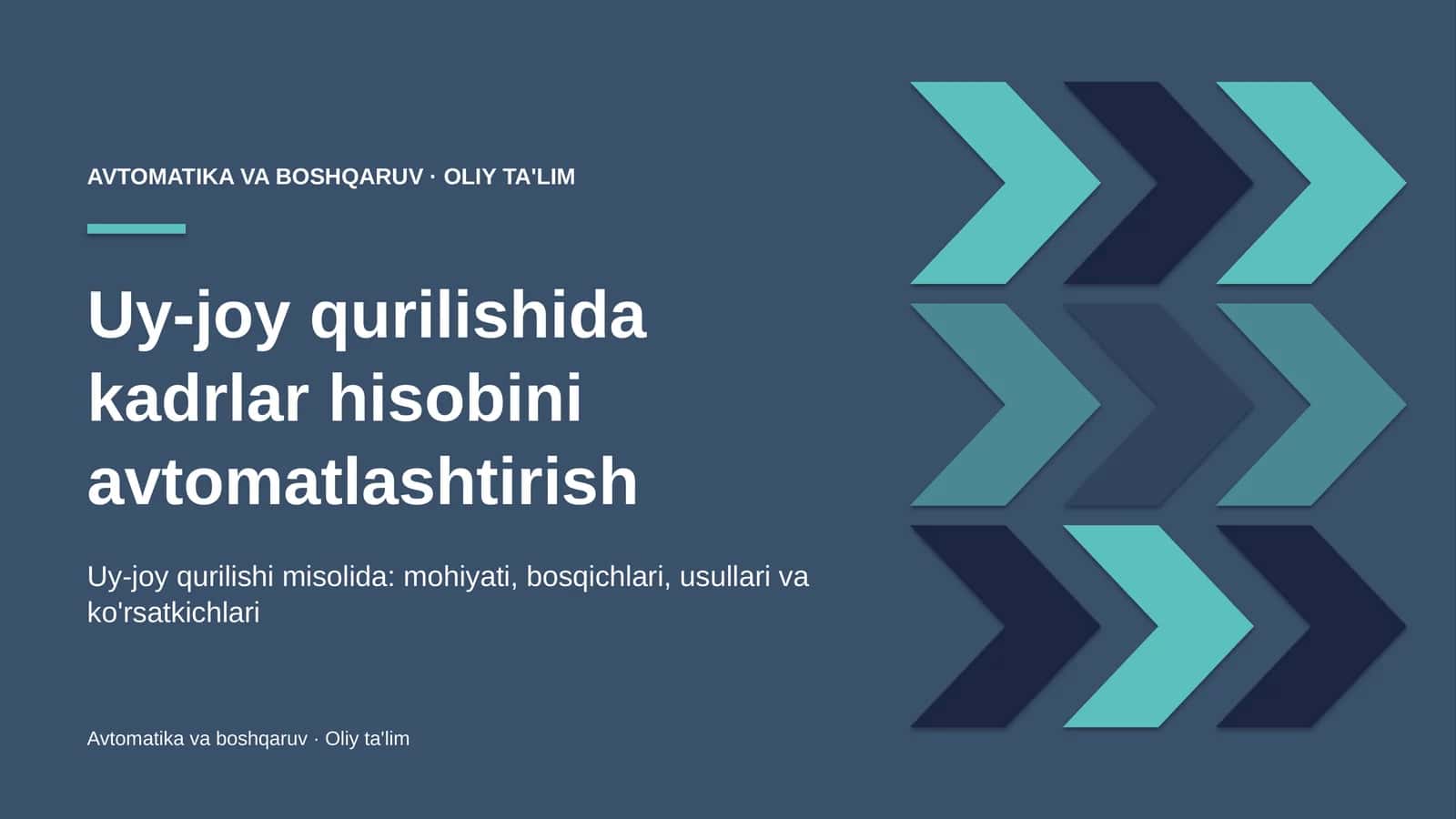 uy joy qurilishida kadrlar hisobini avtomatlashtirish 6445 1