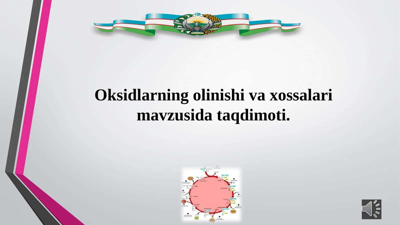 Oksidlarning olinishi va xossalari 1