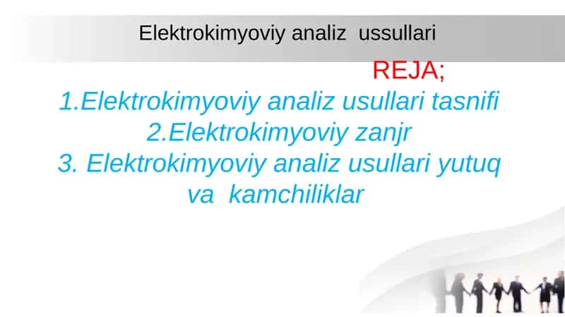 Elektrokimyoviyanalizusullari 1