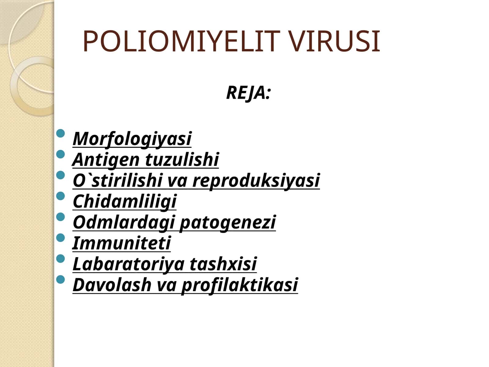 POLIOMIYELIT VIRUSI 1