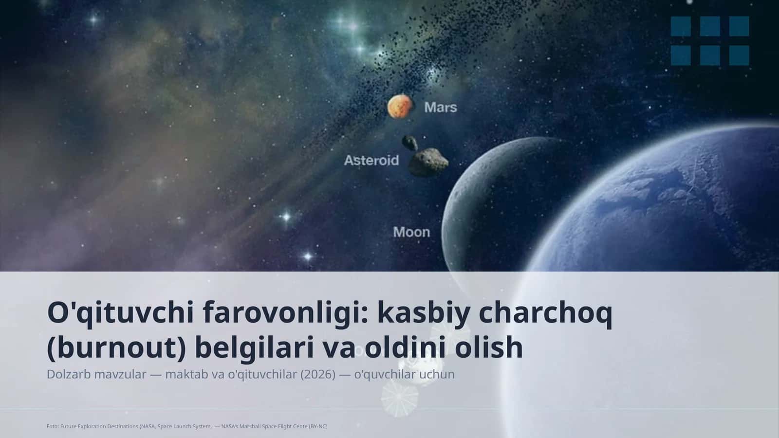 O'qituvchi farovonligi: kasbiy charchoq (burnout) belgilari va oldini olish 1