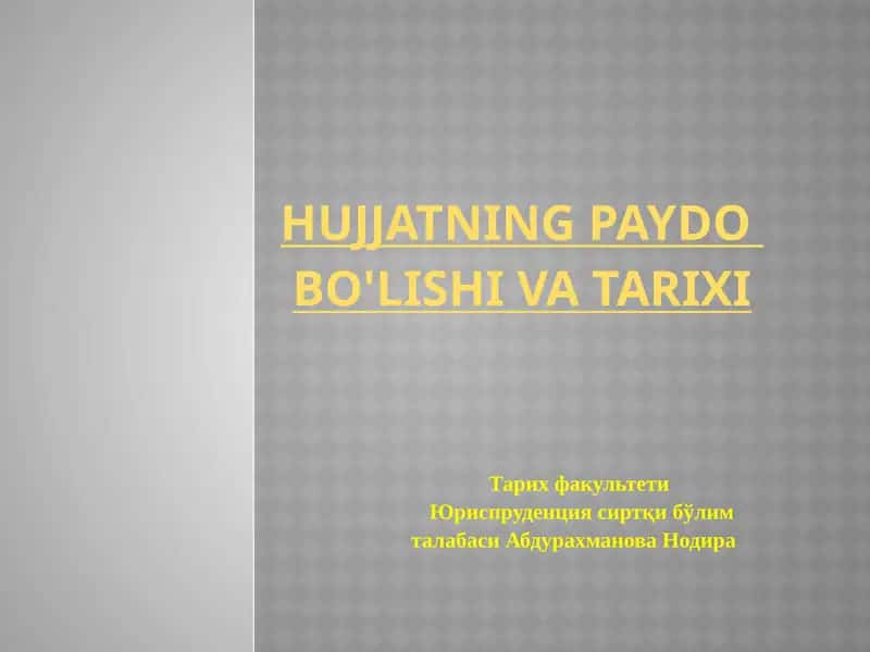 Davlat tilida ish yuritish 1