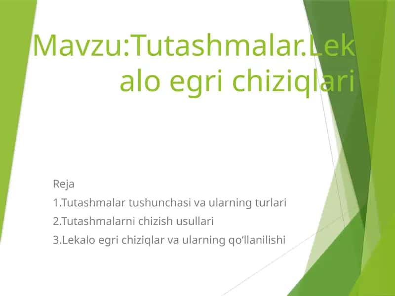 Tutashmalar.Lekaloegrichiziqlari 1