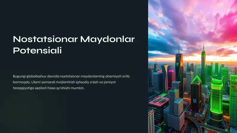 Nostatsionar Maydonlar Potensiali 1