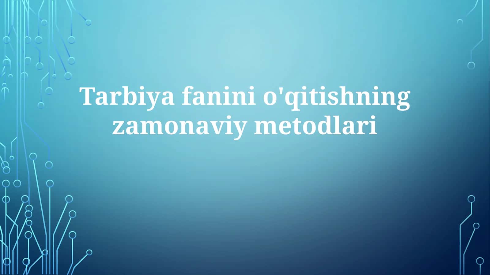 Zamonaviy pedagogik yondashuvlar va raqamli texnologiyalar 1