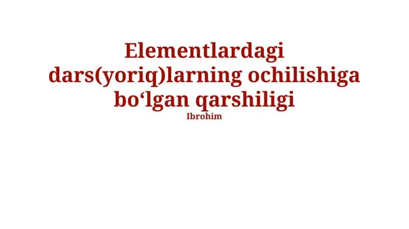 Materiallar va ularning yoriqlarga qarshilik ko'rsatish xususiyatlari 1