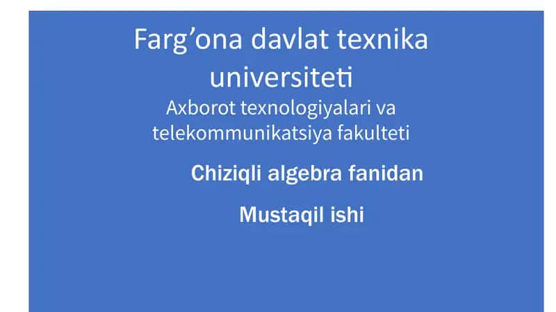 Kompyuter injiniringi masalalarini yechishning ba’zi metodlari 1