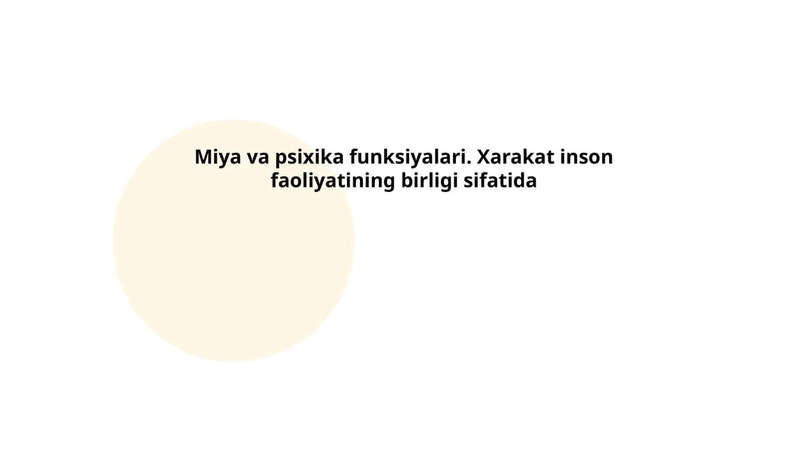 Miyadagi psixik jarayonlar 1
