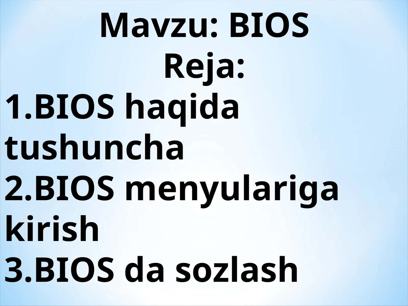 BIOS 1