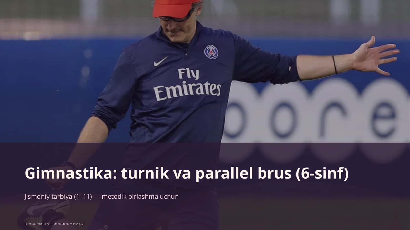 Gimnastika: turnik va parallel brus (6-sinf) 1