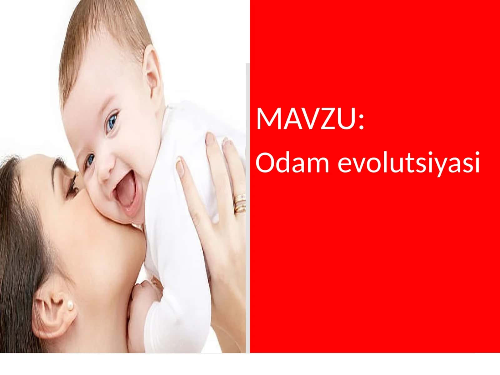 Odamevolutsiyasi 1