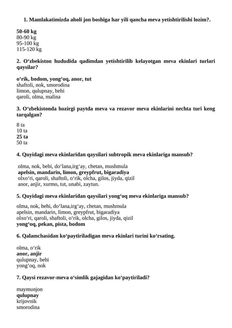 Meva ekinlari 1