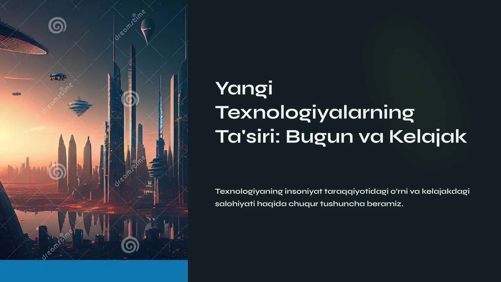 Yangi Texnologiyalarning Ta'siri Bugun va Kelajak 1