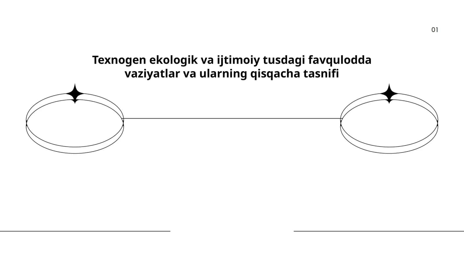 Texnogen ekologik va ijtimoiy tusdagi favqulodda vaziyatlar va ularning qisqacha tasnifi 1