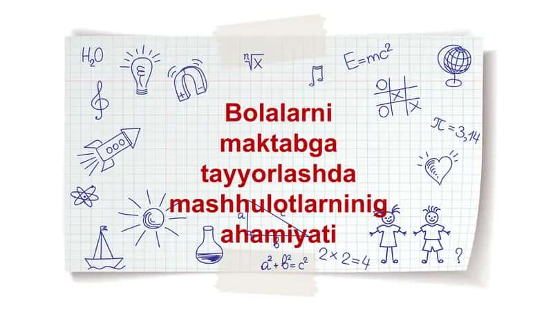 Mashg'ulotlar va ularning ahamiyati 1