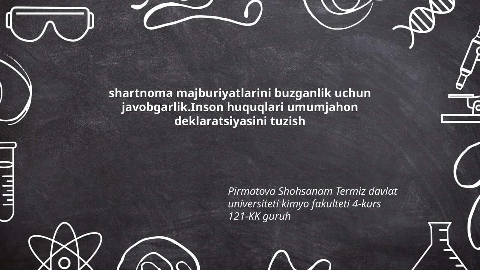 Termiz davlat universiteti kimyo fakulteti 4-kurs shartnomasi 1