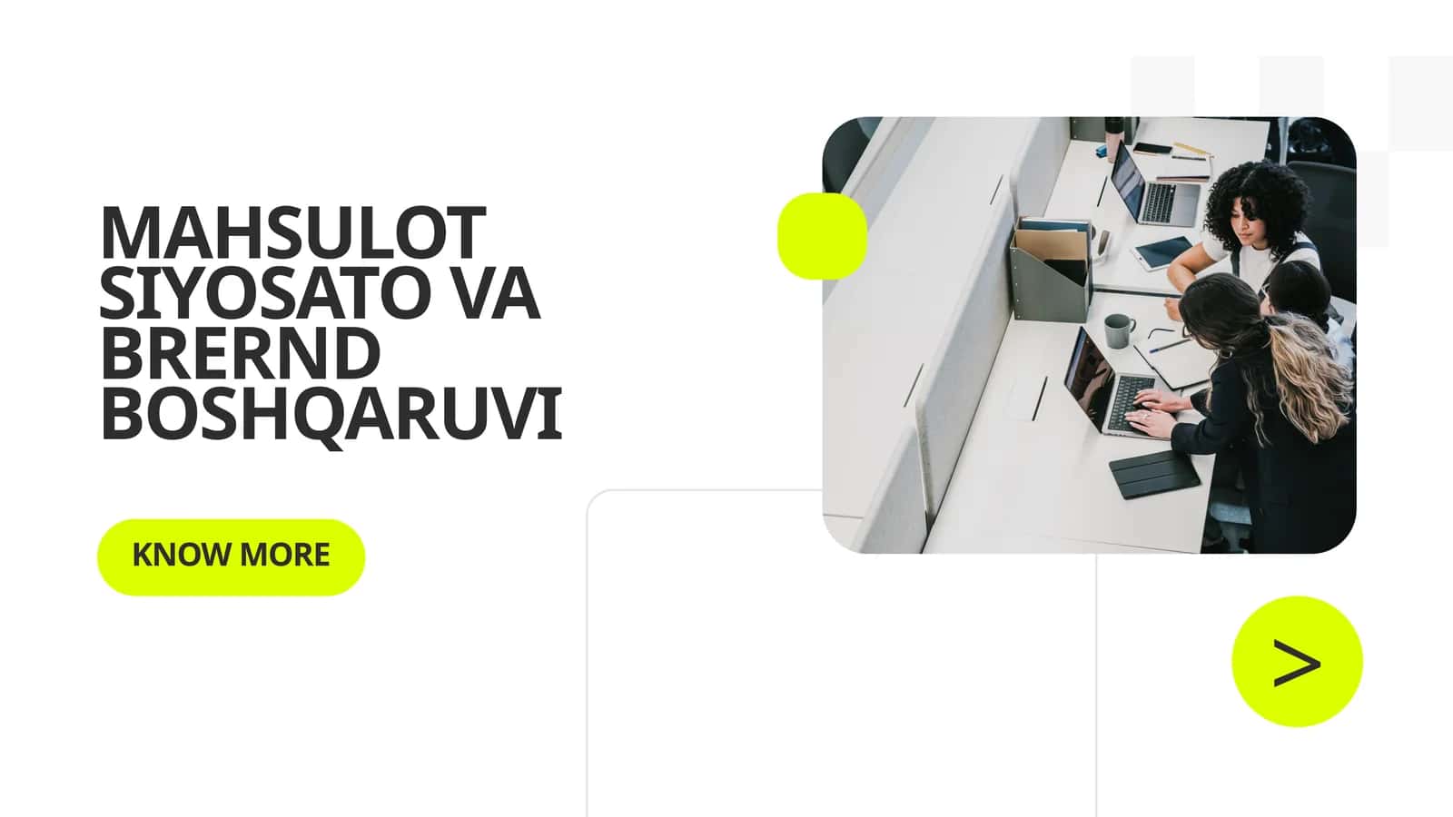 MAHSULOT SIYOSATO VA BRERND BOSHQARUVI 1