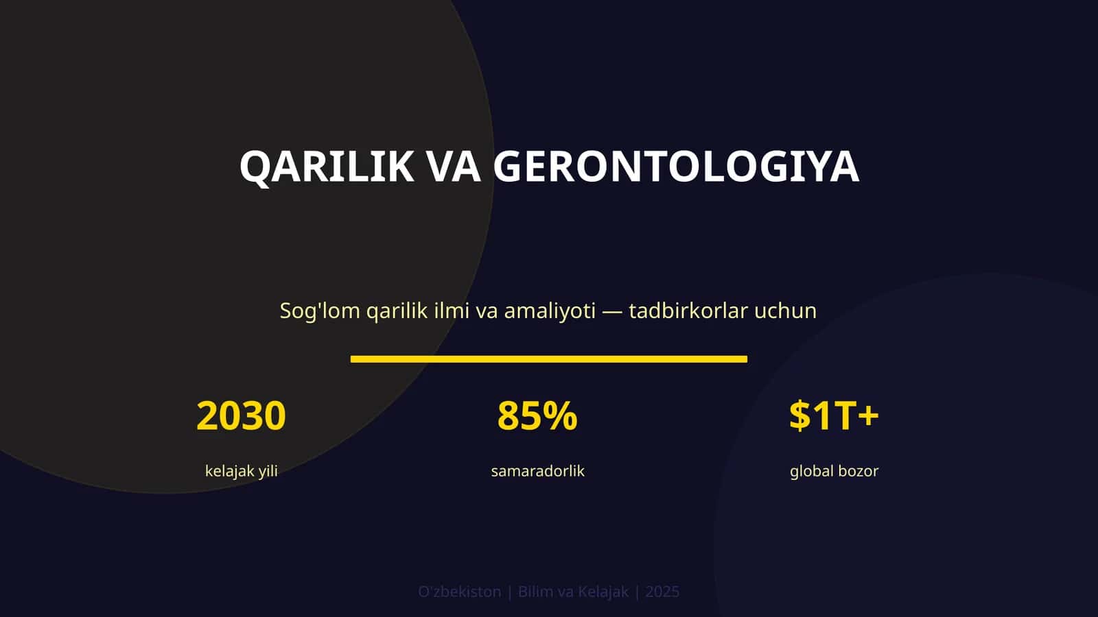 QARILIK VA GERONTOLOGIYA 1