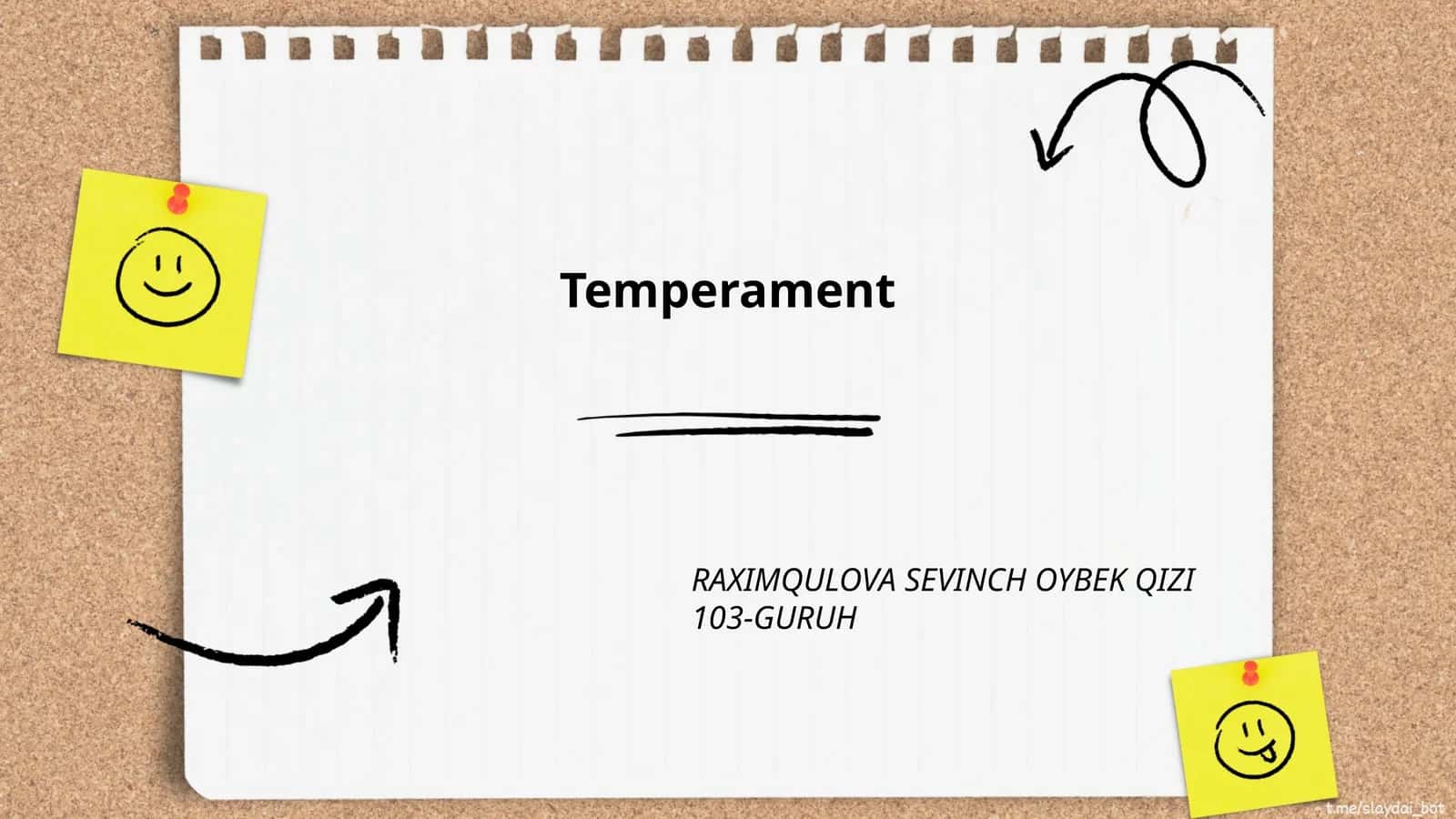 Temperamentning turlari 1