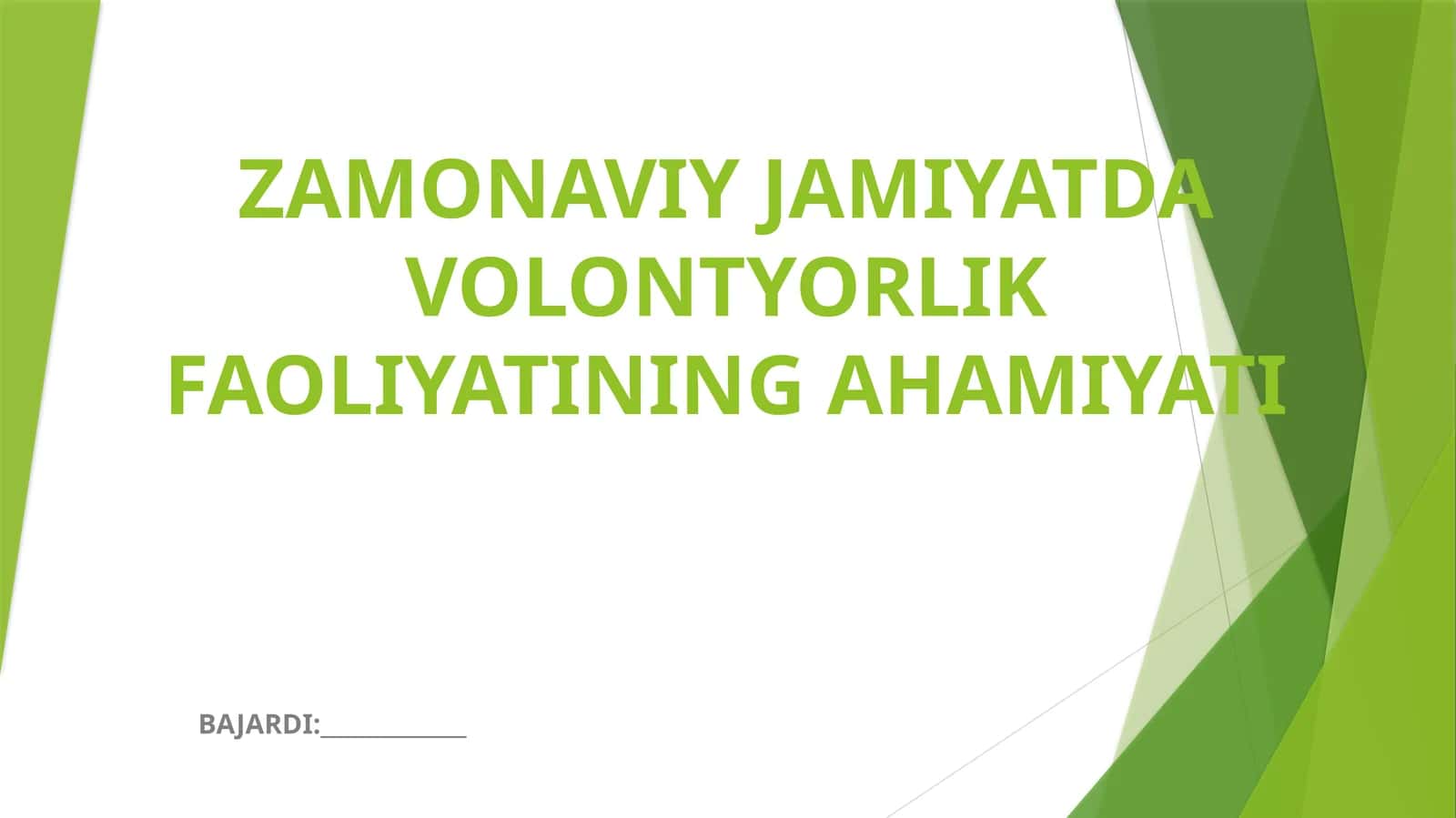 ZAMONAVIY JAMIYATDA VOLONTYORLIK FAOLIYATINING AHAMIYATI 1
