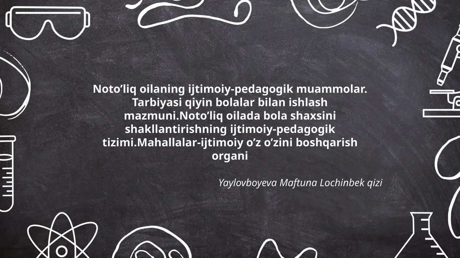 Noto’liq oilaning ijtimoiy-pedagogik muammolar 1