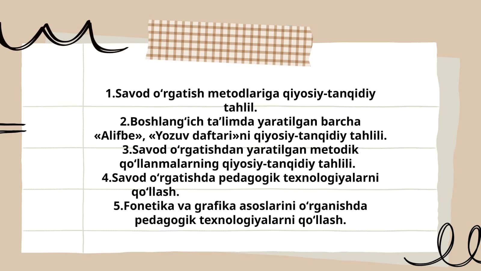 Savod oʻrgatish metodlariga qiyosiy-tanqidiy tahlil 1
