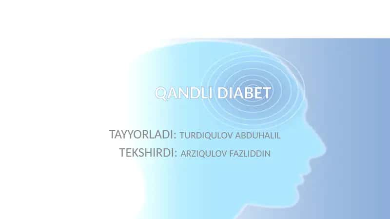 QANDLI DIABET 1