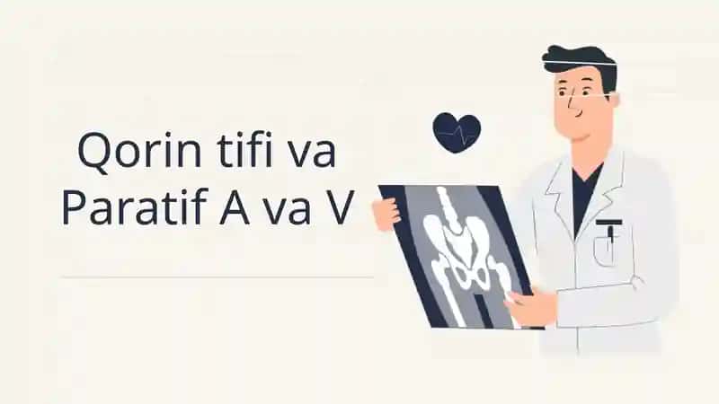 Qorin tifi va Paratif A va V