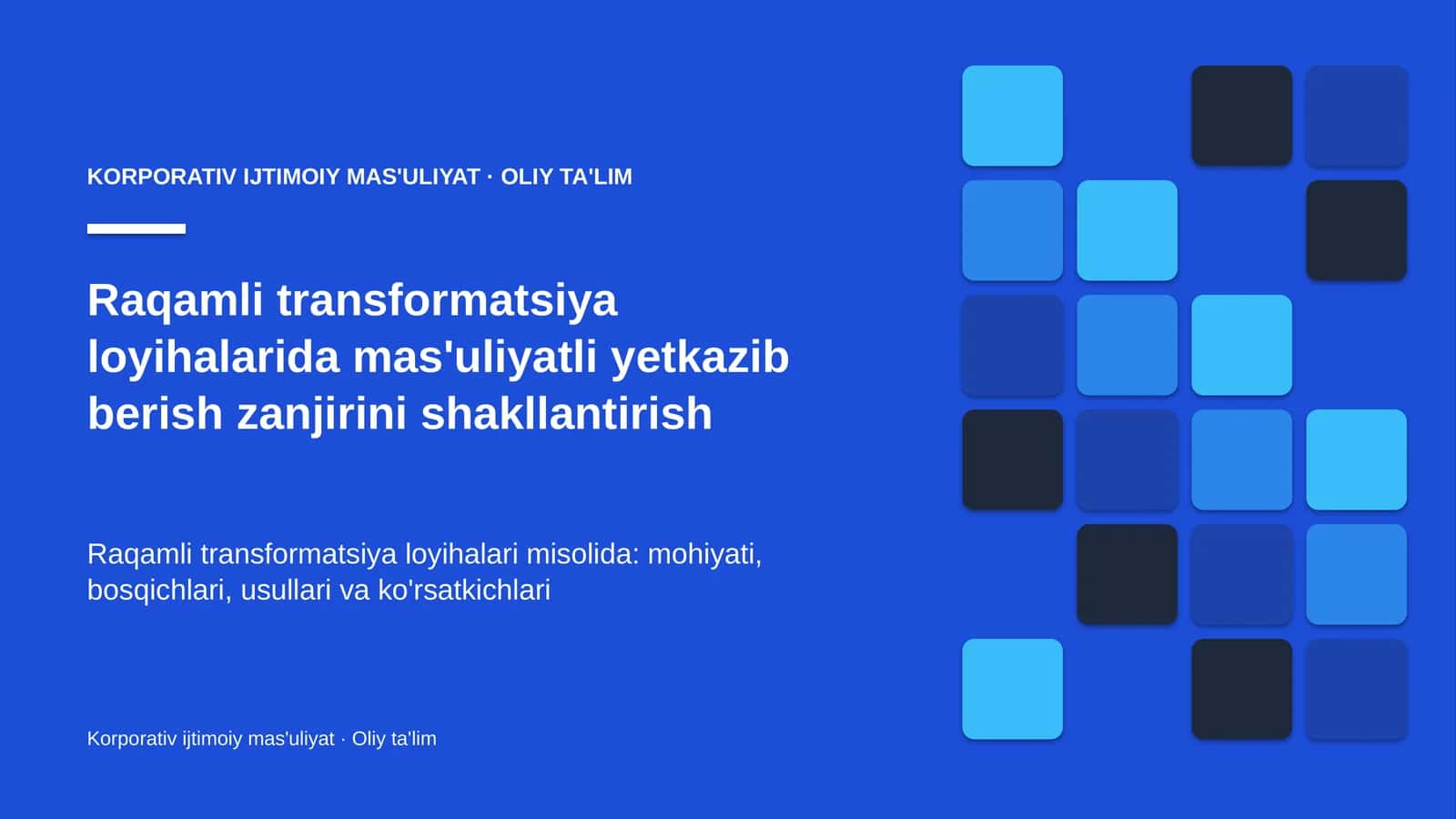 raqamli transformatsiya loyihalarida mas'uliyatli yetkazib berish zanjirini shakllantirish 5875 1