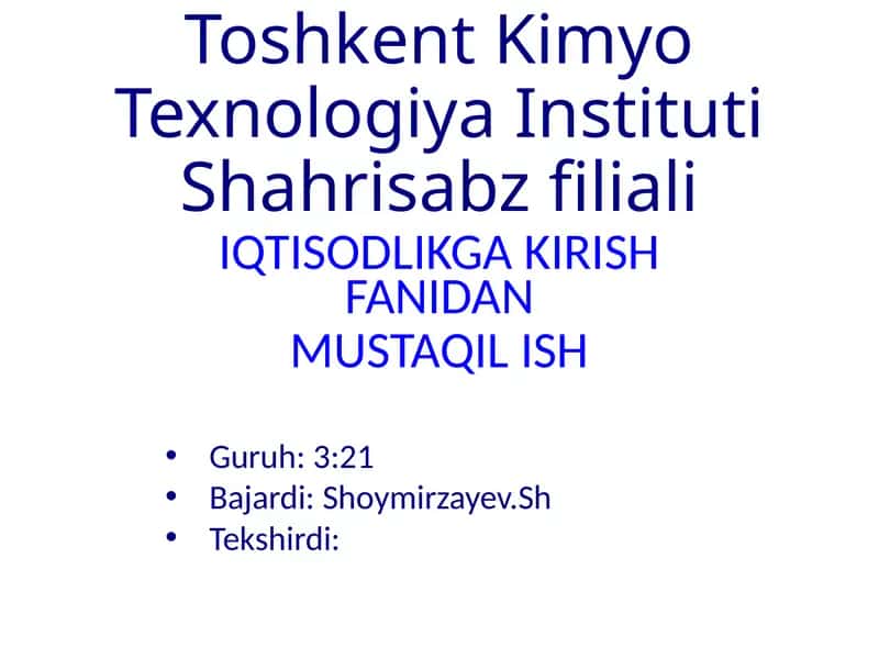 Personalni boshqarish 1