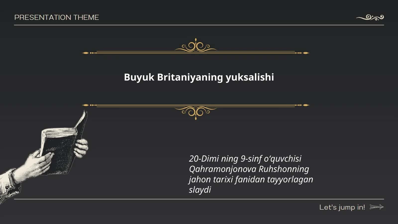 Buyuk Britaniyaning yuksalishi 1