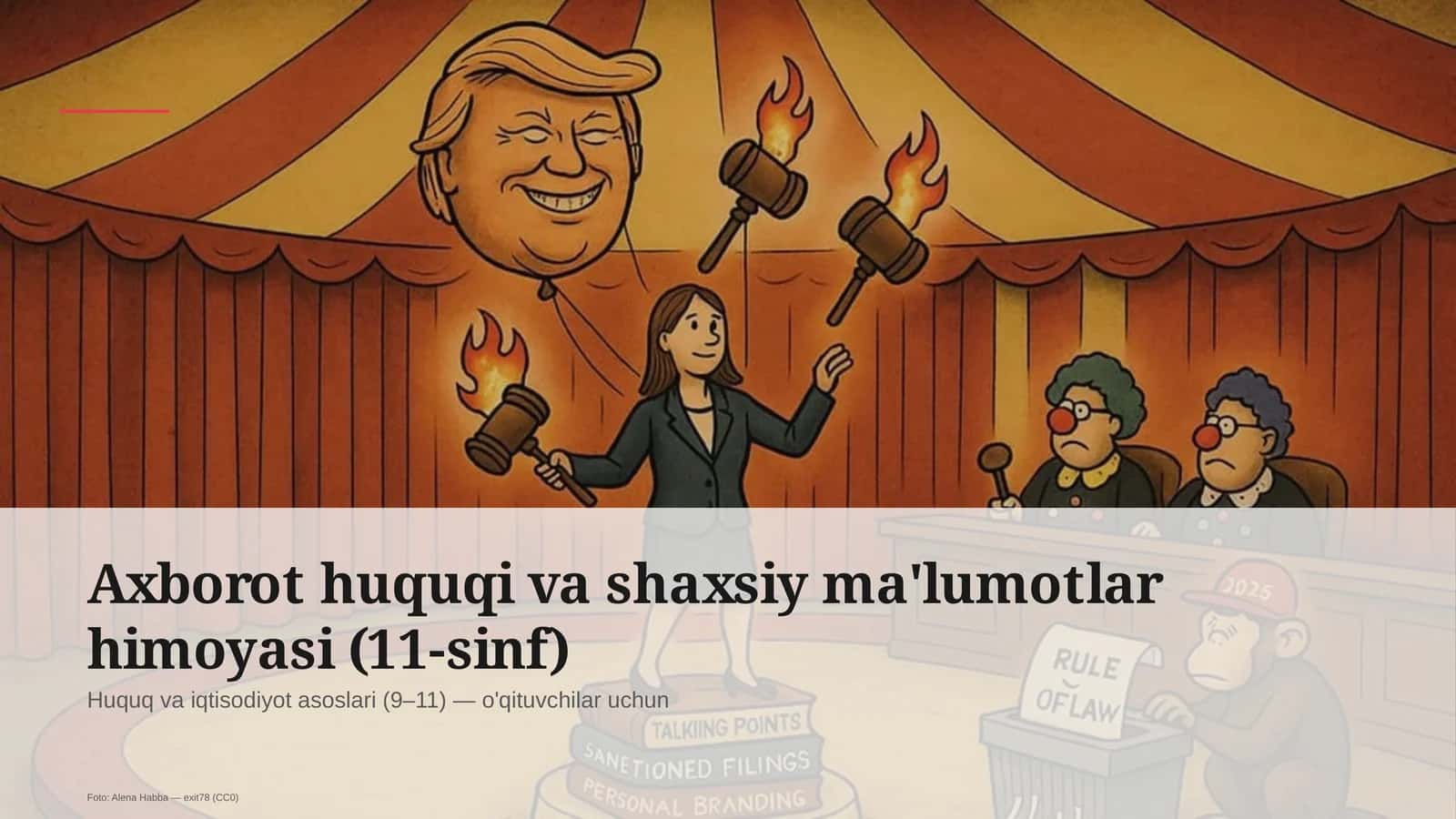Axborot huquqi va shaxsiy ma'lumotlar himoyasi (11-sinf) 1