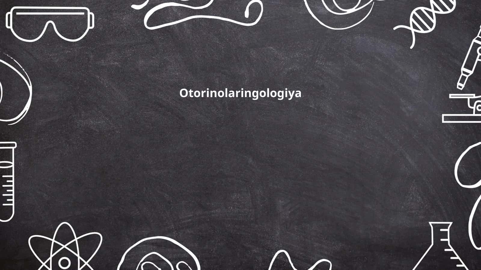 Otorinolaringologiya 1