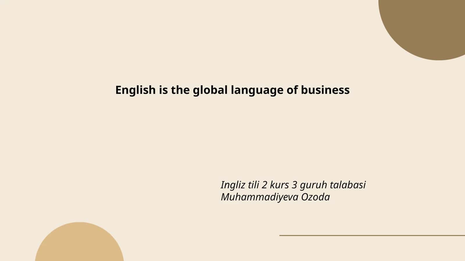 Ingliz tili 2 kurs 3 guruh talabasi Muhammadiyeva Ozoda 1