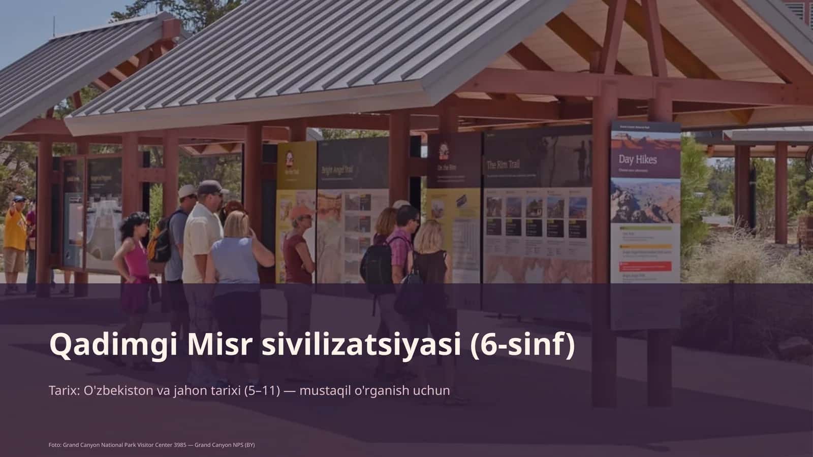Qadimgi Misr sivilizatsiyasi (6-sinf) 1