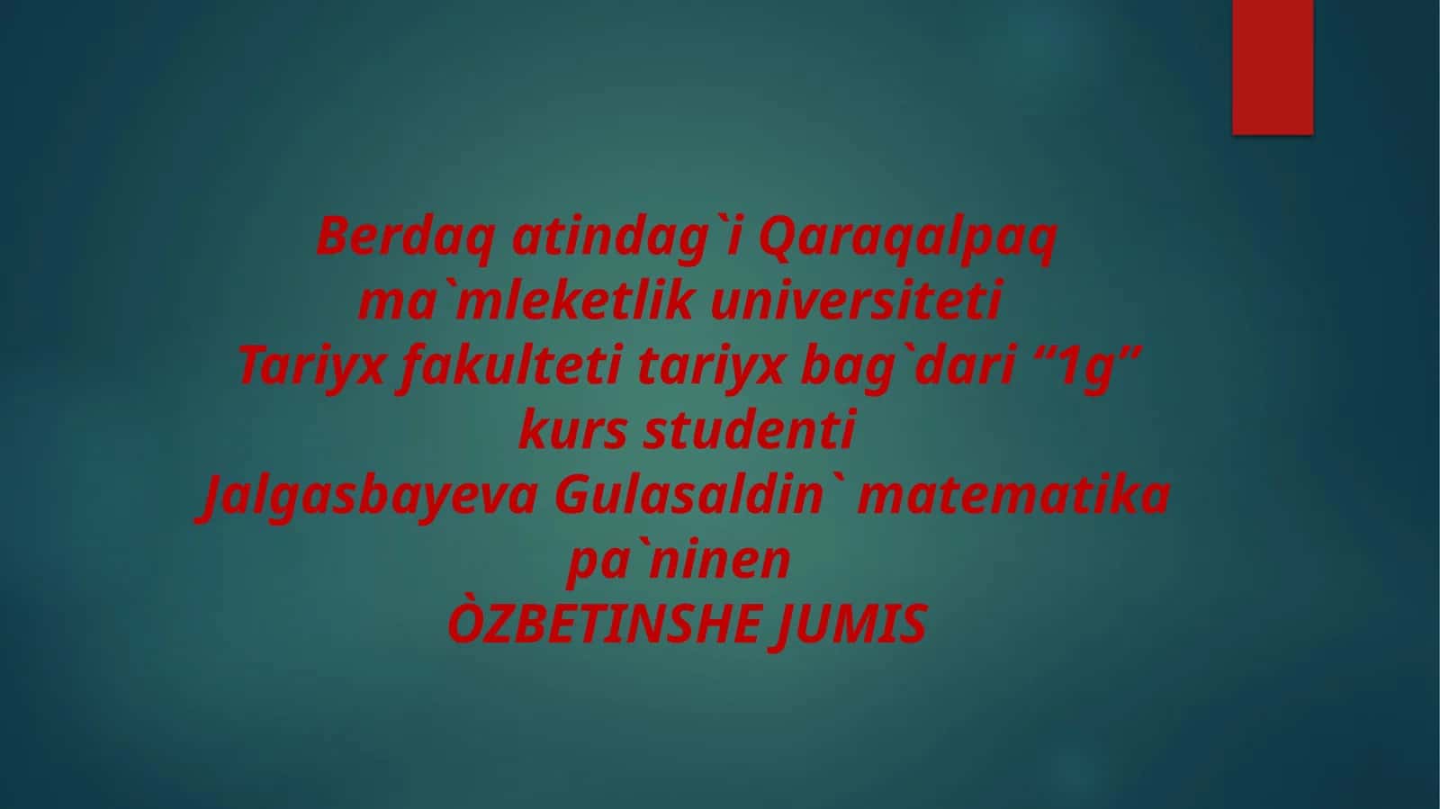 Funksiyalar turlari 1