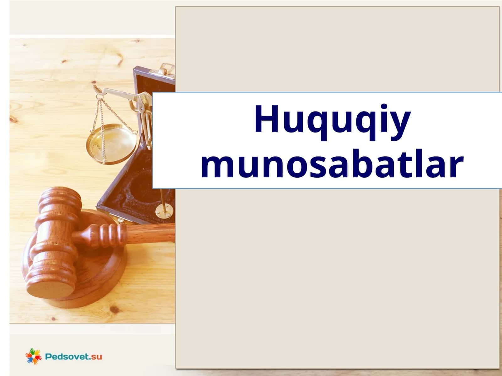 Huquqiymunosabatlar 1